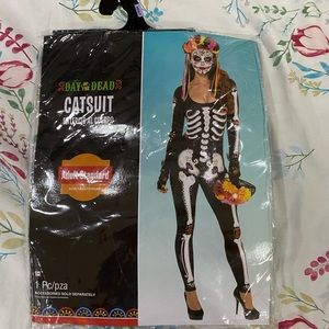The day of the dead catsuit